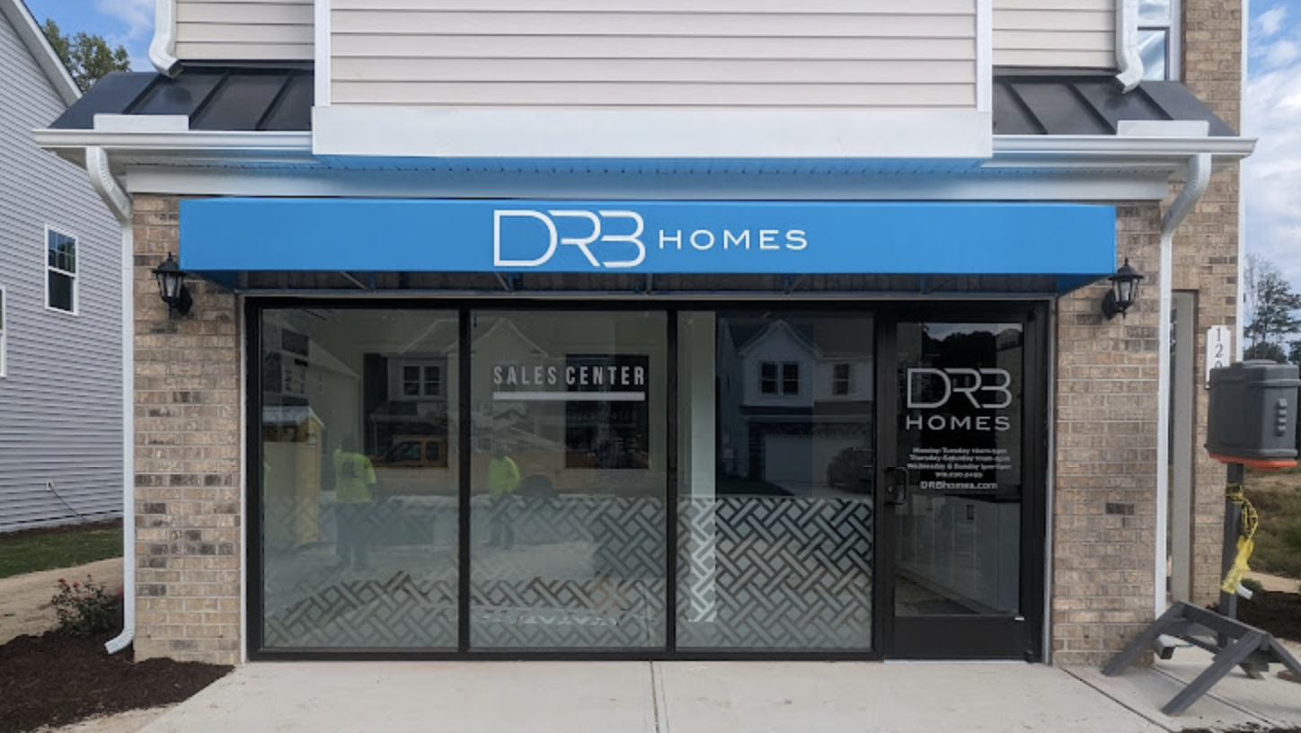 model home awning